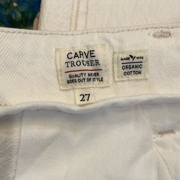 Levi's Made & Crafted CARVED TROUSER avalanche organic cotton size 27 - Picture 9 of 14